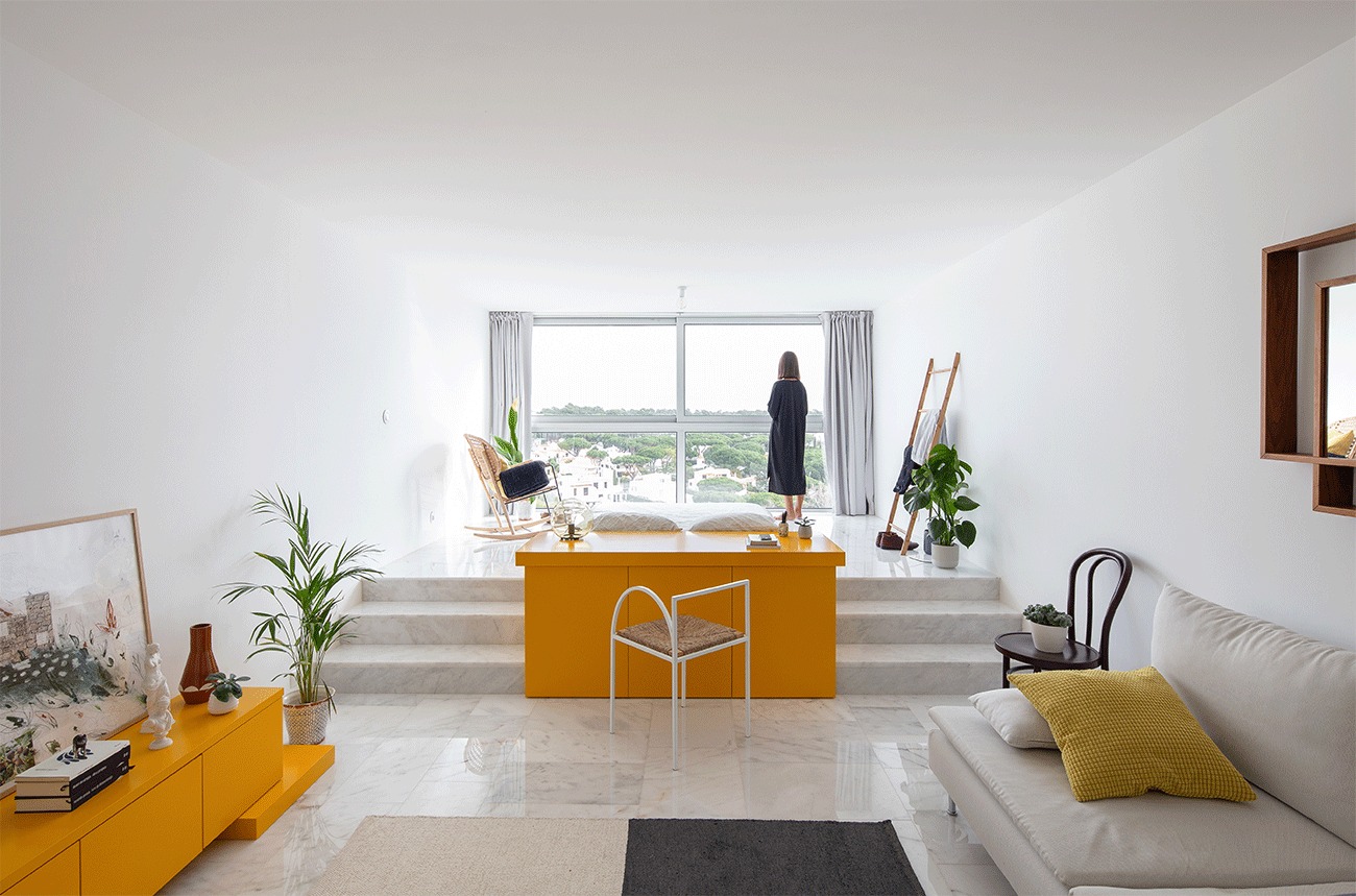 Cerahkan Apartemen Minimalis 30m2 Pakai Warna Kuning / Alexander Bogorodskiy / Corpo Atelier 6
